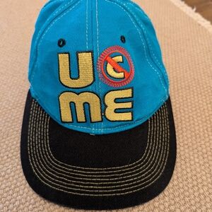 John Cena Youth Hat - Blue "U Can't See Me" WWE